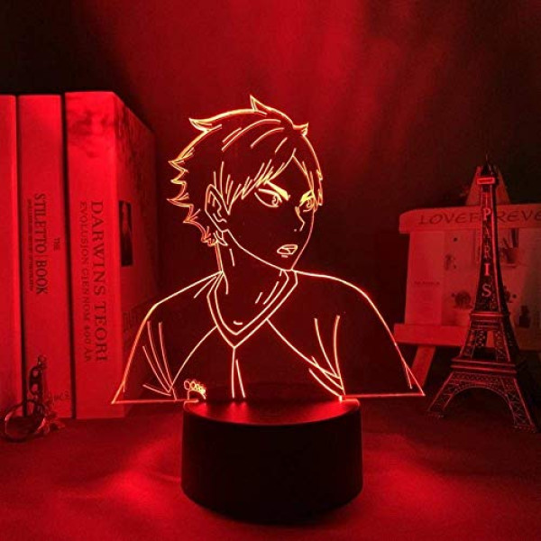 Lampe 3D Haikyuu - Eita Semi - 7 Couleurs