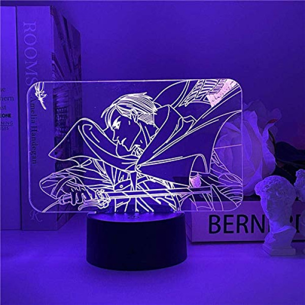 Veilleuse 3D Gurren Lagann - Yoko Littner - 16 Couleurs