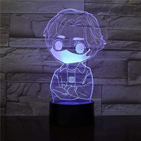 Lampe 3D Kiki la Petite Sorcière - 16 Couleurs Changeantes