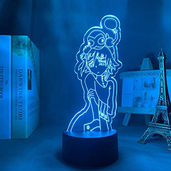 Lampe Illusion 3D Cowboy Bebop - 16 Couleurs LED