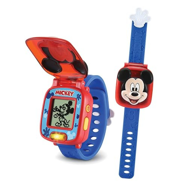 Montre-Jeu VTech Mickey - 8 Cadrans & 4 Jeux Éducatifs