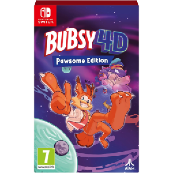 Bubsy 4D Pawsome Edition pour Nintendo Switch