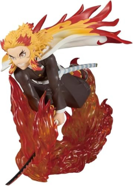 Figurine Rengoku Kyojuro Demon Slayer – Banpresto 14 cm