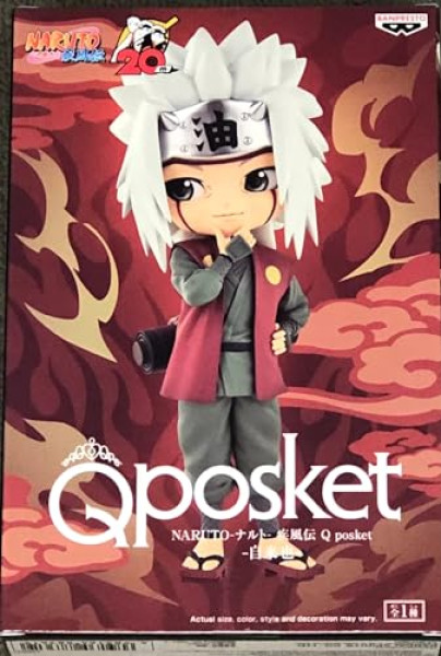 Figurine Q Posket Jiraiya – Naruto 15cm