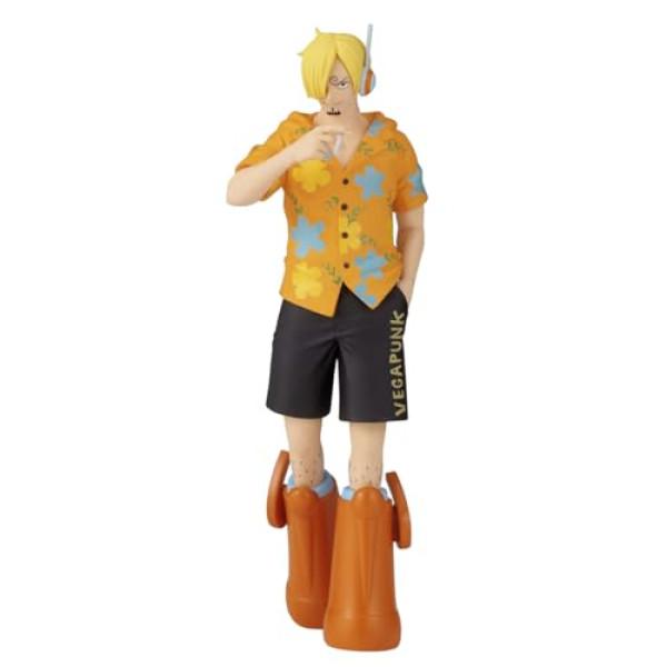 Figurine Sanji Fumant – Costume Egghead (17 cm)
