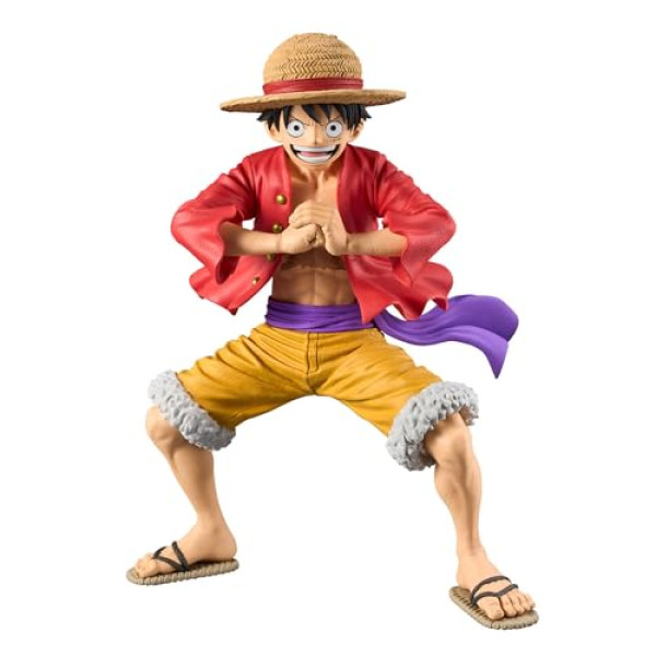 Statue Monkey D. Luffy Souriant Banpresto – 21 cm