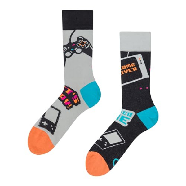 Chaussettes Gamer Dedoles - Design Asymétrique