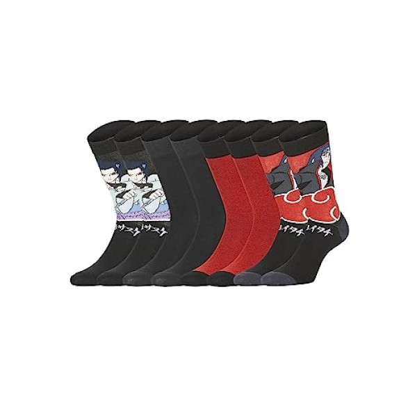 Chaussettes Naruto Shippuden - 4 Modèles Ninja