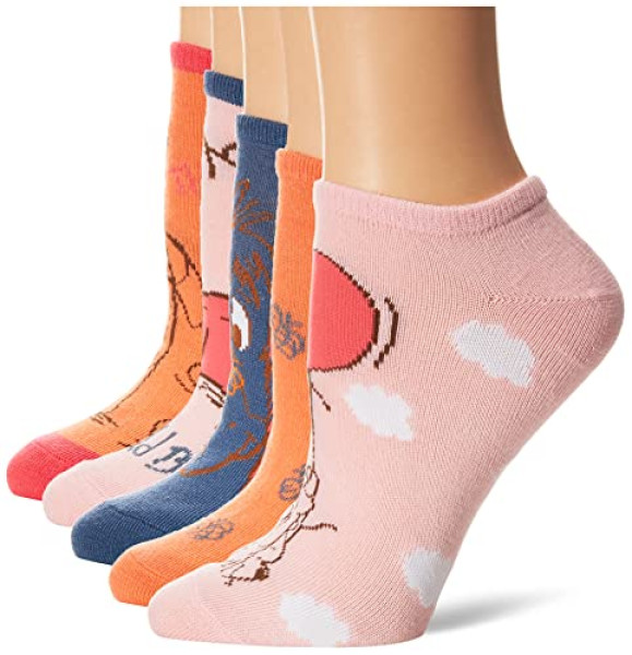 Chaussettes Invisibles Winnie l'Ourson - Pack 5 Paires
