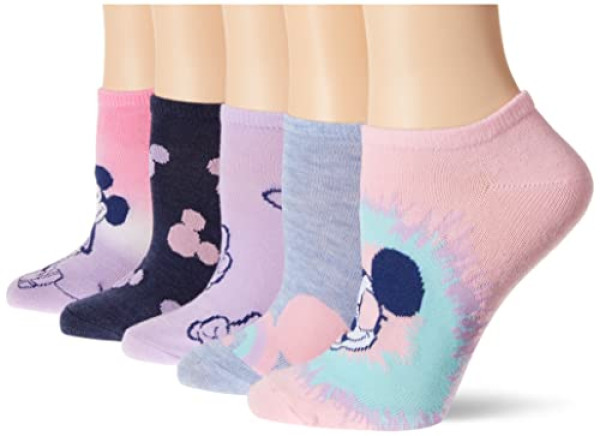Chaussettes Mickey Mouse Disney - 5 Motifs Invisibles